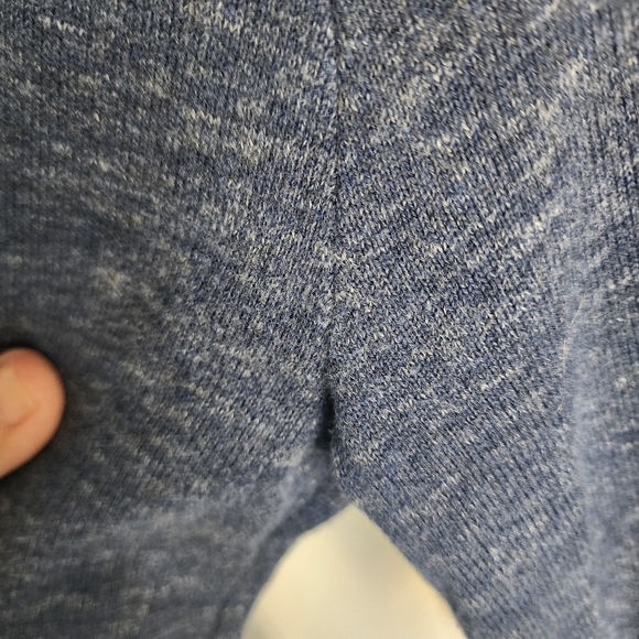 J. Crew Mens 100% Cotton Marled Blue sweater Size Small - Picture 6 of 9